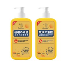 【控油止癢 X 殺菌除蟎 】 硫磺潔膚沐浴乳, 2個, 320ml