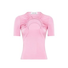 마린세르 문 모티프 개더 저지 티셔츠