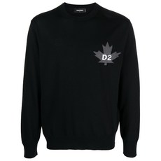 디스퀘어드2 메이플 리프 모티프 스웨터