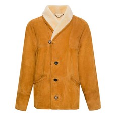 안젤로 빈티지 컬트 중고 1980's 스웨이드 싱글 브레스티드 코트