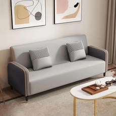 簡約布藝雙人沙發,出租房/公寓適用,北歐風格小戶型客廳家具
