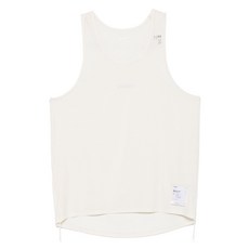 새티스파이 피어싱 디테일 민소매 티셔츠