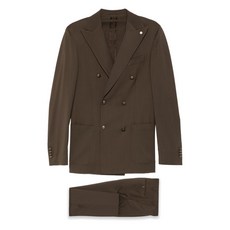 루이지비안키만토바 더블 브레스티드 수트