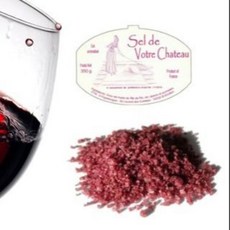 法國波爾多紅酒鹽 (粗) - 鹽之花 1000克 Fleur de chateau / Syrah, 1個, syrah 1公斤袋裝