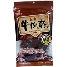 Chiao-E 五香牛肉乾 厚切, 70公克, 1個, 70公克