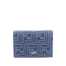 펜디 중고 2020's 데님 레더 지갑