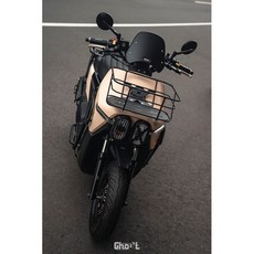 翔哥精選 Ghost 菜籃 大樂專車專用款 輕量不易生鏽, 1個, 光陽大樂 Dollar,鋁合金黑化底板