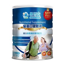 易而安 金蛋白健體素 850g/罐, 1個