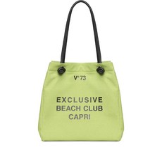 V°73 로고 숄더 백