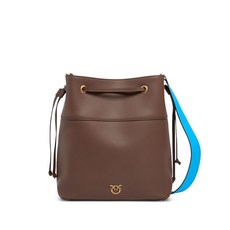 핀코 러브 버드 드로스트링 버킷 백