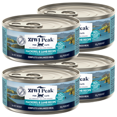 ZIWI Peak 滋益巔峰 貓用主食罐, 羊肉 + 鯖魚, 85g, 4個