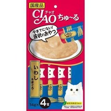 CIAO 啾嚕貓肉泥 日本進口 貓咪零食, 1個, SC-145 沙丁魚+鮪魚, 沙丁魚, 鮪魚