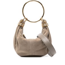 끌로에 브레이슬릿 스웨이드 토트 백