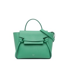 셀린느 중고 2017 미니 그레인 카프스킨 벨트 사첼 백