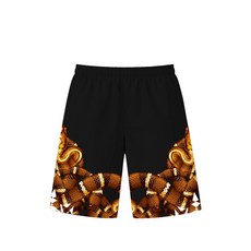 마르셀로벌론카운티오브밀란 스네이크 프린트 데크 쇼츠