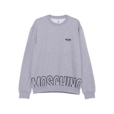 모스키노 로고 프린트 스웨트셔츠