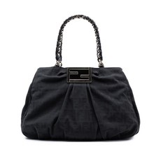 펜디 중고 2000-2010 주카 캔버스 미아 체인 토트 백