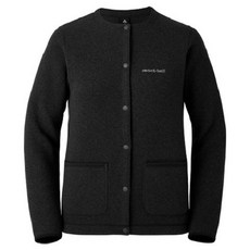 mont-bell 女 CLIMAPLUS KNIT CARDIGAN 保暖圓領按扣開襟衫 刷毛外套