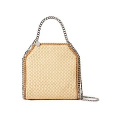 스텔라매카트니 팔라벨라 라피아 미니 토트 백