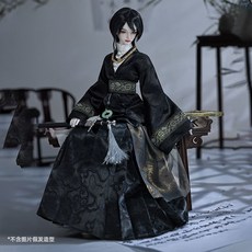 ShugaFairy BJD 樹脂玩偶 穆清新 中式古典套裝, 1個, 穆清 套餐D