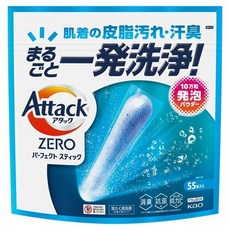 Kao 花王 Attack Zero洗衣棒, 1包, 55入