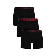 엠포리오아르마니 로고 자카드 복서 쇼츠