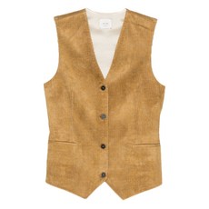 알리시 코듀로이 버튼 웨이스트코트