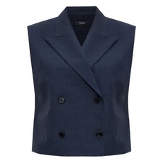 띠어리 더블 브레스티드 베스트