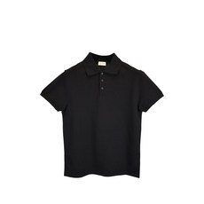 생 로랑 중고 로고 자수 폴로 셔츠