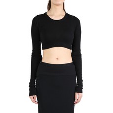 릭 오웬스 cropped t-shirt