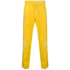 꼼 데 가르송 중고 벨벳 슬림 팬츠