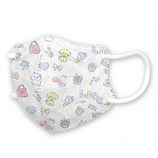 順易利 3D立體醫用口罩 汪汪隊立體聖誕款 幼童/兒童, 1個, 午茶時光 XS幼童 建議2_5歲 30入