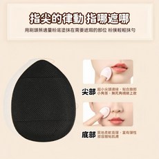 雙頭美體刀 電動除毛器 二合一除毛儀, mini細節粉撲