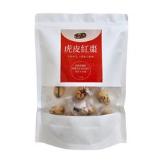 【台灣和樂】虎皮紅棗150g,去皮紅棗,軟糯香甜,獨立包裝,伴手禮首選, 1個, 150g