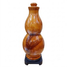 【十木工坊】台灣檜木黃檜葫蘆-直徑18*高42cm-A215, 1個