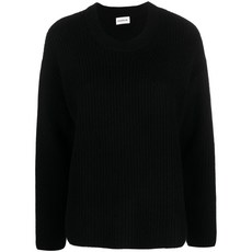 파로쉬 캐시미어 골지 니트 스웨트셔츠