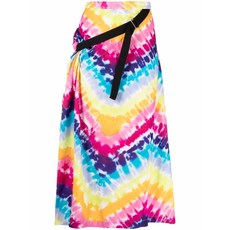 겐조 타이다이 랩 미디 스커트