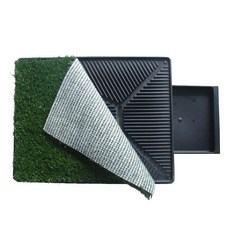 抽屜狗廁所草坪寵物尿墊訓練定點排便狗尿盆大狗適用特大號, 1個, 1個裝