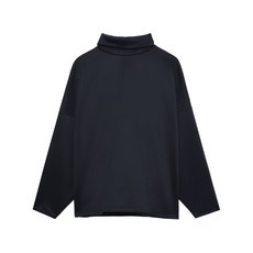 피어오브갓 로고 아플리케 폴로 칼라 스웨트셔츠