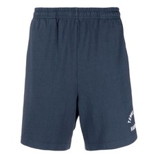 하모니파리 로고 프린트 트랙쇼츠