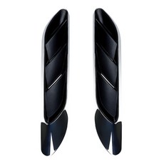 維尼好物 賓士 E-Class W214 E200 E300 葉子板鯊魚腮貼 外觀改裝, 1個, 葉子板鯊魚腮【電鍍銀】, 電鍍銀