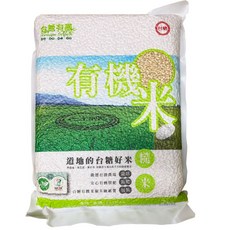 台糖 有機糙米 2kg, 1個