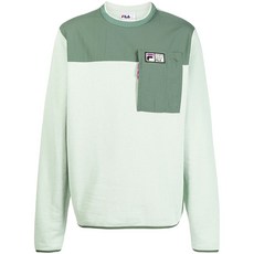 휠라 컬러 블록 스웨트셔츠