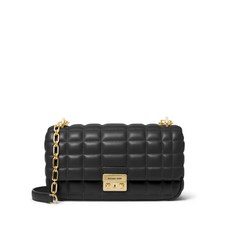 마이클코어스 트라이베카 퀼팅 가죽 숄더 백