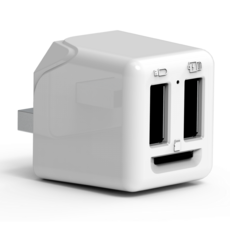 SPT 聖保德 iLink Backup iPhone 自動備份豆腐頭, 白, 1個, iLink基本款 iPhone14以下適用