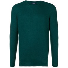 드루모어 crew neck brushed sweater