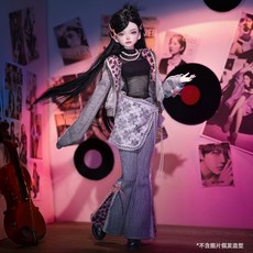 ShugaFairy 4分 雨潔 BJD 樹脂球形關節 潮玩 玩偶, 1個, 4分 雨潔 套餐D