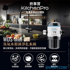 KitchenPro 廚事寶 WDS-Mini 臭氧水殺菌淨化系統, 1個, WDS-MINI臭氧水機