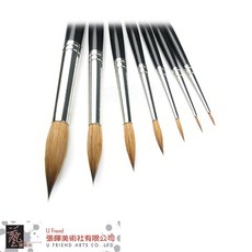 Da Vinci 德國製紅貂毛水彩畫筆 亞洲限定999, 1個, 6