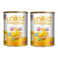 unikid 佑爾康 金貝親 OPO 幼兒成長配方 1-3歲, 850g, 2個